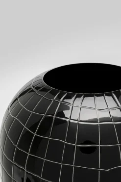 KARE Vase Black Mesh 26cm Clearance