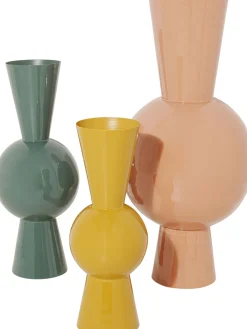 KARE Vase Blow Gelb 53cm Outlet