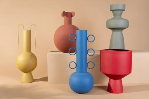 KARE Vase Curly 53cm Fashion