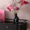 KARE Vase Donna Schwarz 22cm Hot