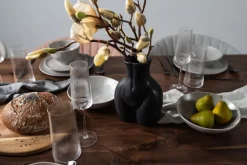 KARE Vase Donna Schwarz 22cm Hot