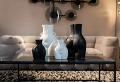 KARE Vase Donna Schwarz 22cm Hot