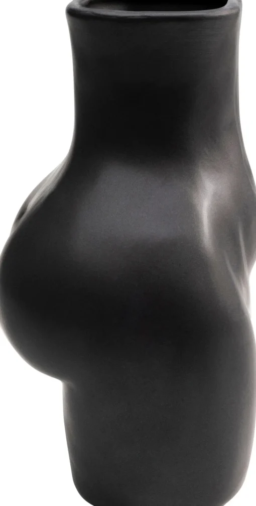 KARE Vase Donna Schwarz 22cm Hot