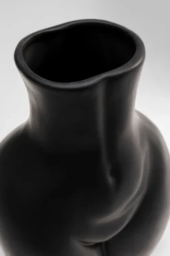 KARE Vase Donna Schwarz 22cm Hot