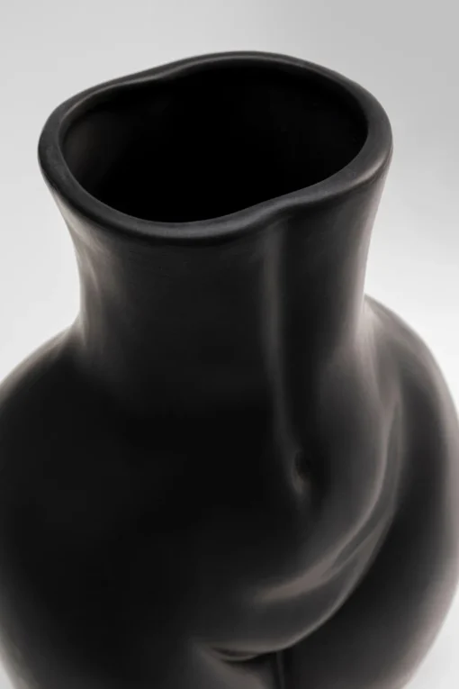 KARE Vase Donna Schwarz 22cm Hot