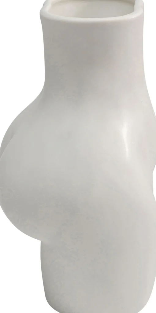 KARE Vase Donna Weiß 22cm Hot