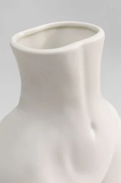 KARE Vase Donna Weiß 22cm Hot