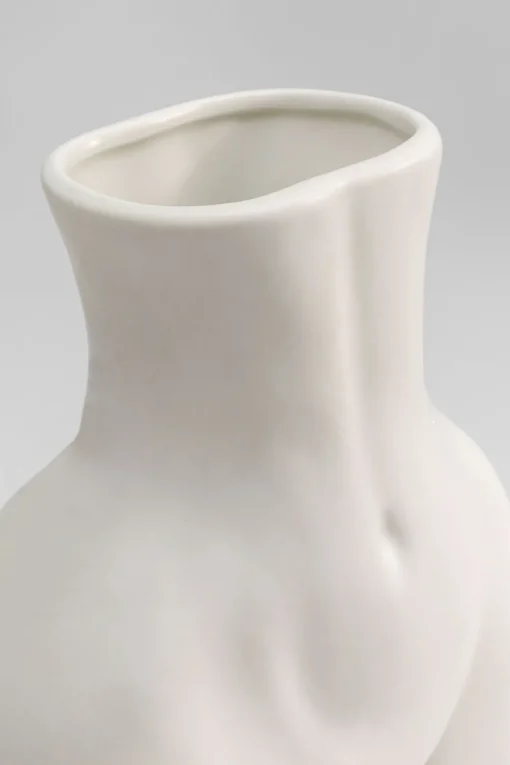 KARE Vase Donna Weiß 22cm Hot