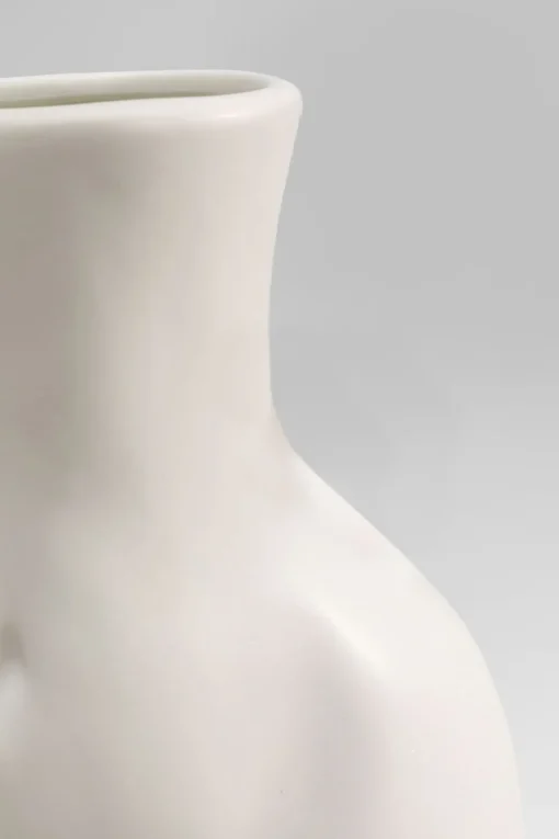 KARE Vase Donna Weiß 22cm Hot