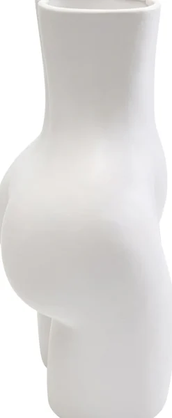 KARE Vase Donna Weiß 40cm Outlet