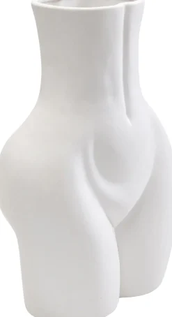 KARE Vase Donna Weiß 40cm Outlet