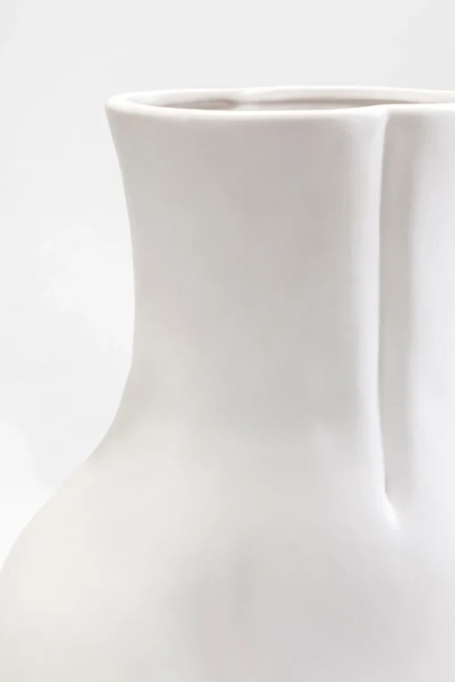 KARE Vase Donna Weiß 40cm Outlet