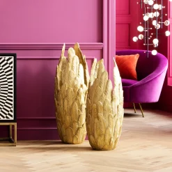 KARE Vase Feathers Gold 91 Online