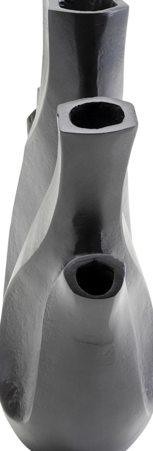 KARE Vase Flame Schwarz 25cm Sale