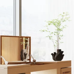 KARE Vase Flame Schwarz 29cm Clearance