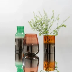 KARE Vase Glow Orange 20cm Discount