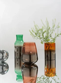 KARE Vase Glow Rot 23cm Sale