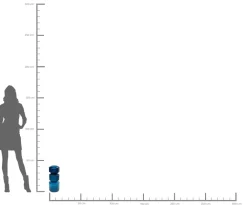 KARE Vase Marvelous Duo Blau 42cm Discount