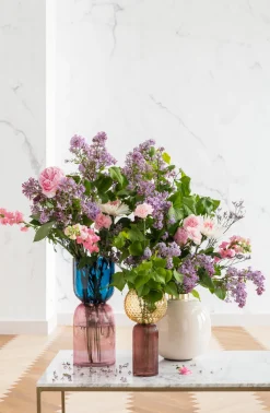 KARE Vase Marvelous Duo Blau Lila 40cm Discount