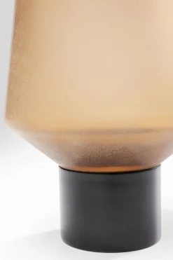 KARE Vase Noble Ring Amber Matt 26cm Discount