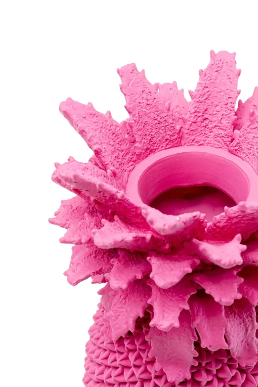 KARE Vase Pineapple Rosa 30cm Outlet