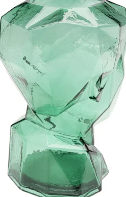 KARE Vase Prisma Face Grün 30cm Hot