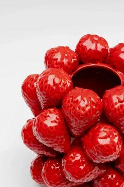 KARE Vase Strawberries Rot 24cm Sale