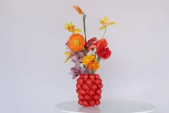 KARE Vase Strawberries Rot 24cm Sale