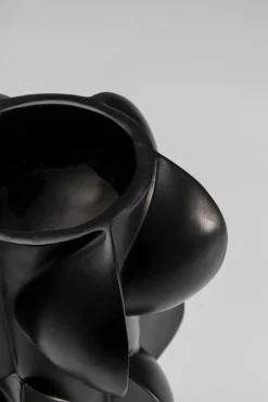 KARE Vase Viento Schwarz 35cm Clearance