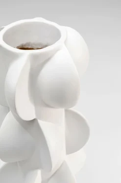 KARE Vase Viento Weiß 35cm Clearance