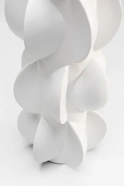 KARE Vase Viento Weiß 35cm Clearance