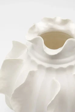 KARE Vase Viento Weiß 23cm Best