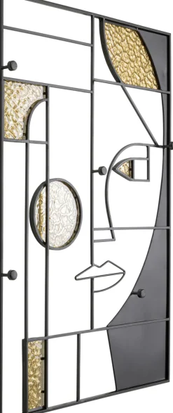 KARE Wandgarderobe Art Girl Face 60x90cm Fashion