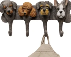KARE Wandgarderobe Dog Family 31cm Hot