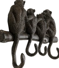 KARE Wandgarderobe Monkey Family 38cm Best