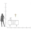 KARE Wandobjekt Giraffe Mirror 45cm Discount