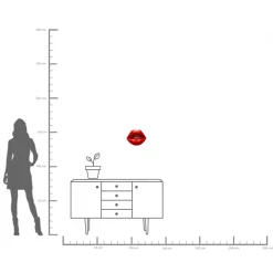 KARE Wandobjekt Lips 30cm Online