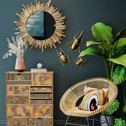 KARE Wandschmuck Atlas Beetle Gold New