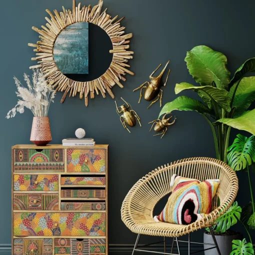 KARE Wandschmuck Atlas Beetle Gold New