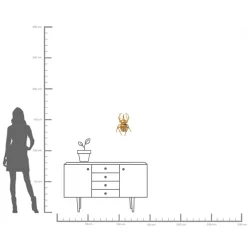 KARE Wandschmuck Atlas Beetle Gold New