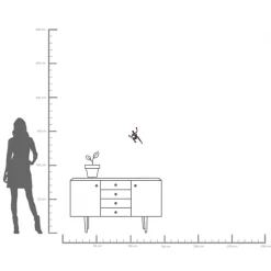 KARE Wandschmuck Climber 14x23cm Sale
