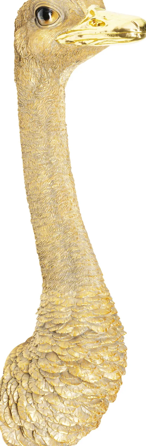 KARE Wandschmuck Ostrich Gold 19x72cm Online