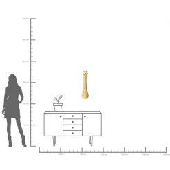 KARE Wandschmuck Ostrich Gold 19x72cm Online