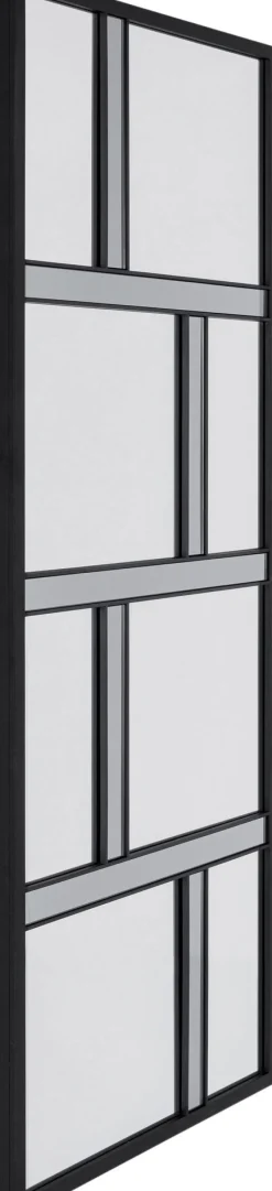 KARE Wandspiegel Brick Schwarz 71x182cm Outlet