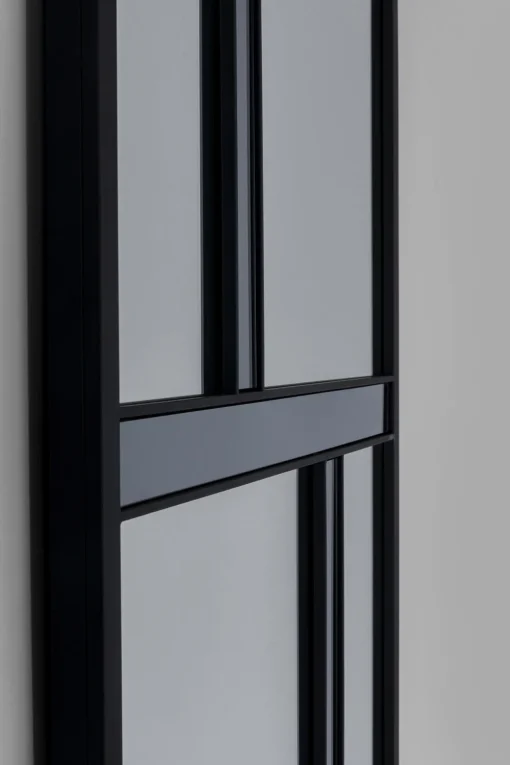 KARE Wandspiegel Brick Schwarz 71x182cm Outlet