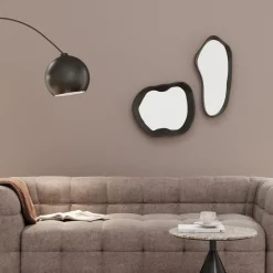 KARE Wandspiegel Dynamic Schwarz 29x61cm Clearance