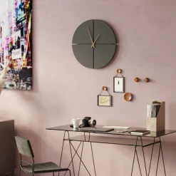 KARE Wanduhr Andrea Schwarz Ø60cm Best