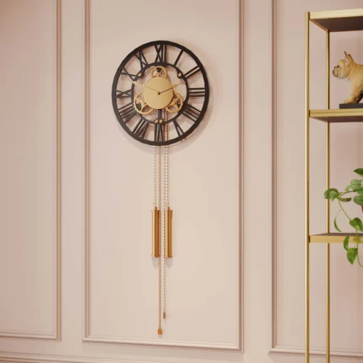 KARE Wanduhr Clockwork 126x46cm Sale
