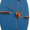 KARE Wanduhr Felice Blau Ø30cm Clearance