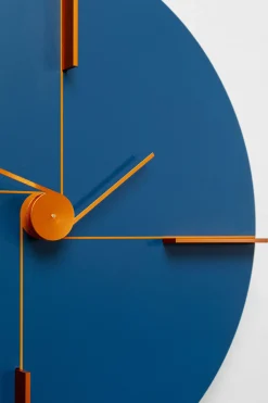 KARE Wanduhr Felice Blau Ø30cm Clearance